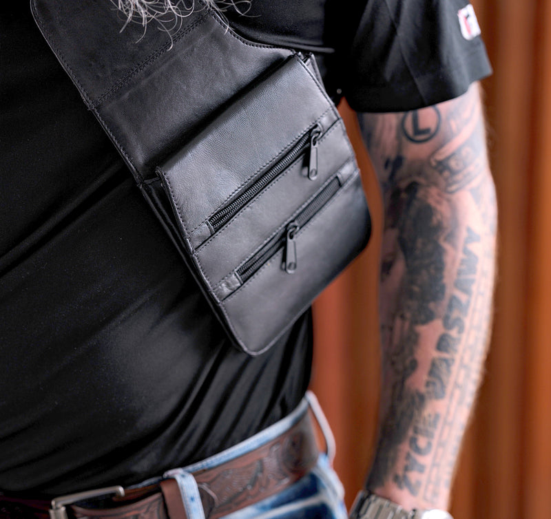 Sheepskin Holster Side Bag