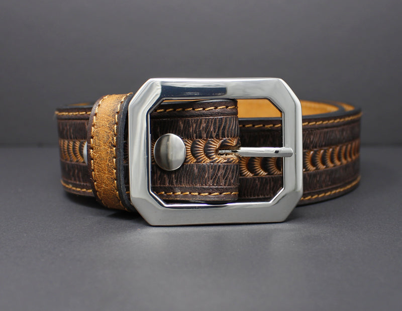 100% Horse Hide Full-Grain Leather Belt