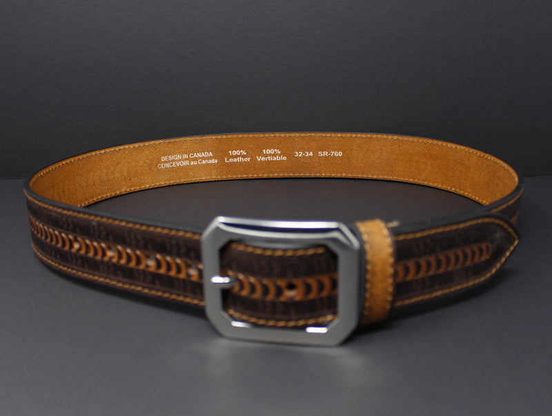 100% Horse Hide Full-Grain Leather Belt