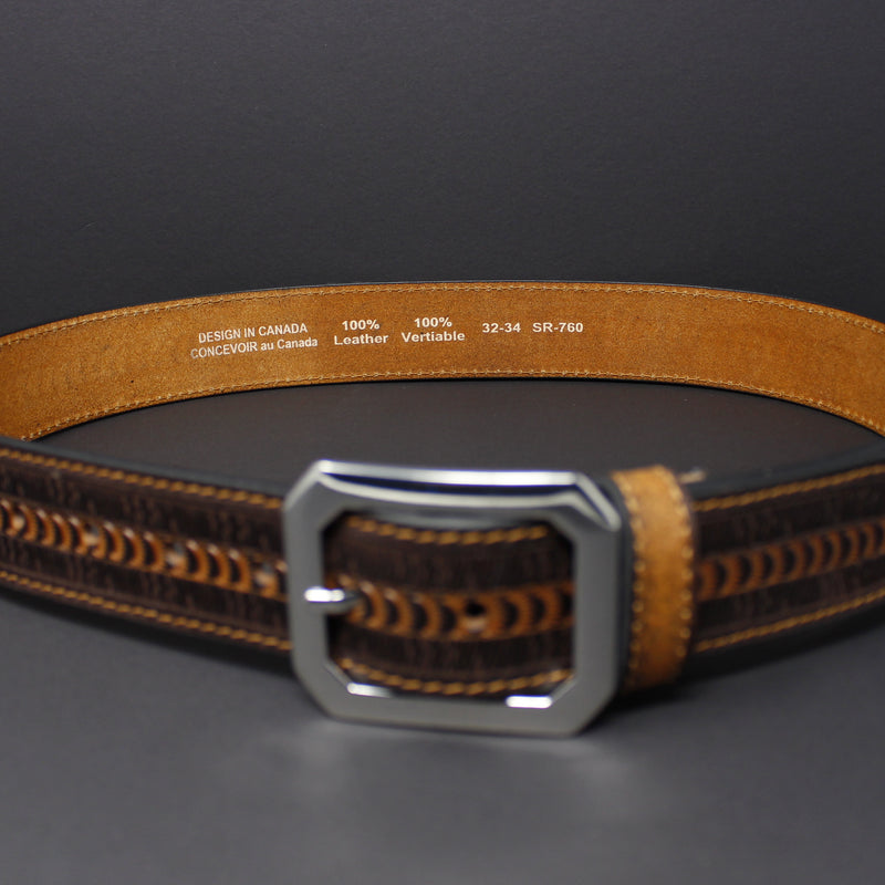 100% Horse Hide Full-Grain Leather Belt