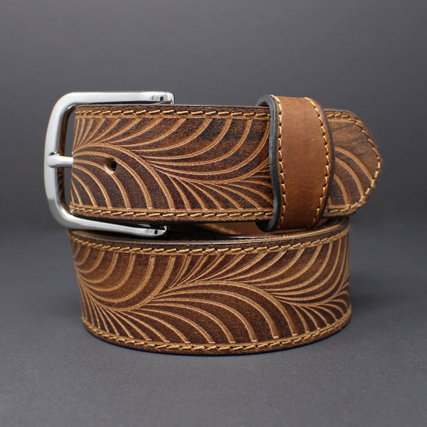 100% Horse Hide Full-Grain Leather Belt