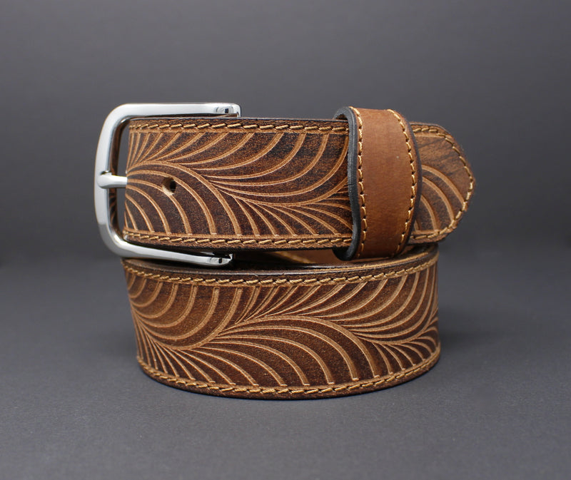 100% Horse Hide Full-Grain Leather Belt