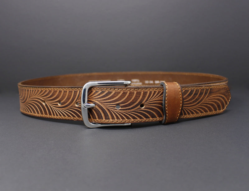 100% Horse Hide Full-Grain Leather Belt