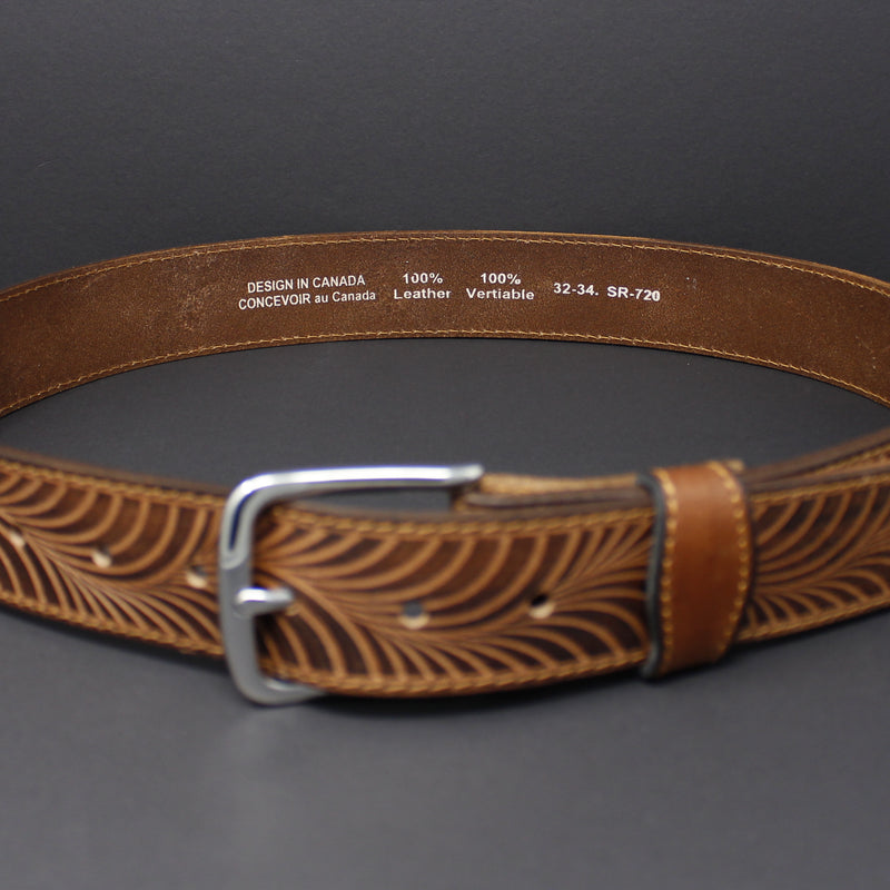 100% Horse Hide Full-Grain Leather Belt