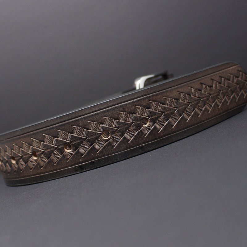 100% Cow Hide Full-Grain Leather Belt