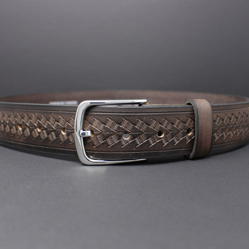 100% Cow Hide Full-Grain Leather Belt