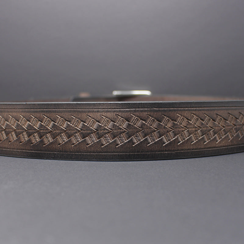 100% Cow Hide Full-Grain Leather Belt