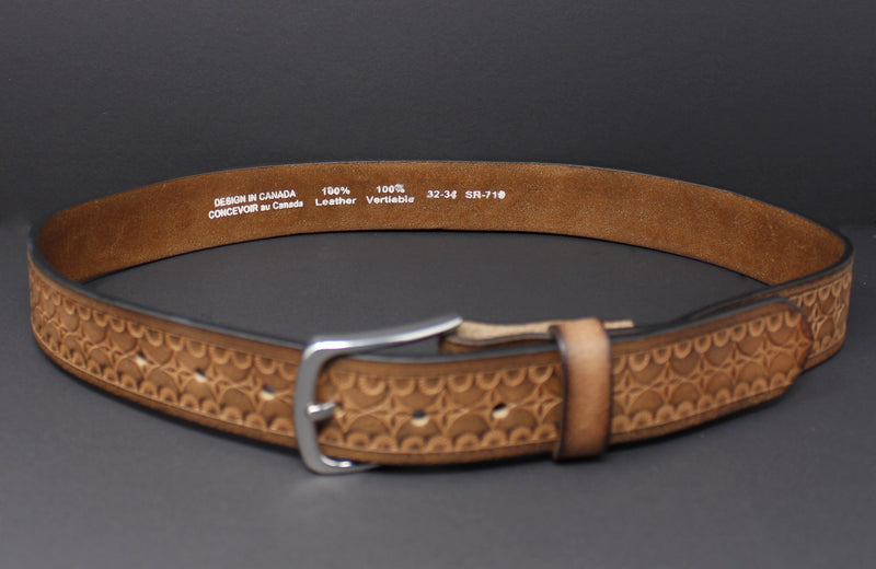 100% Horse Hide Full-Grain Leather Belt