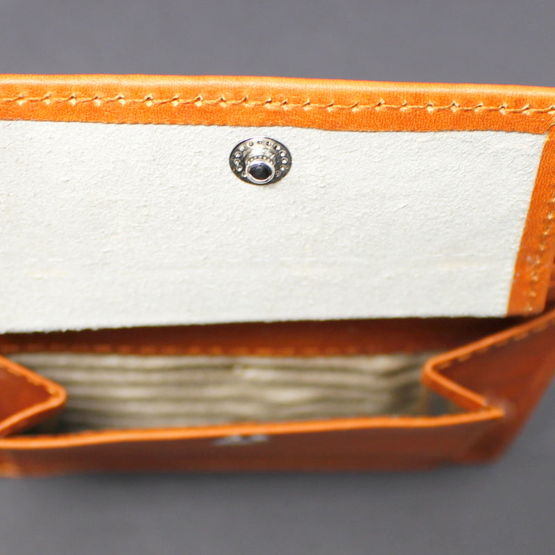 Cowhide Leather Bi-Fold Wallet