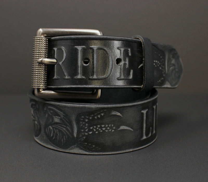 100% Horse Hide Full-Grain Leather Belt