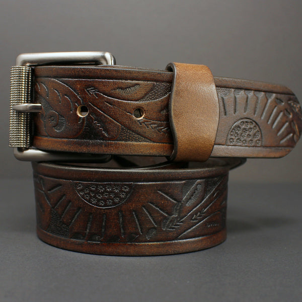 100% Horse Hide Full-Grain Leather Belt