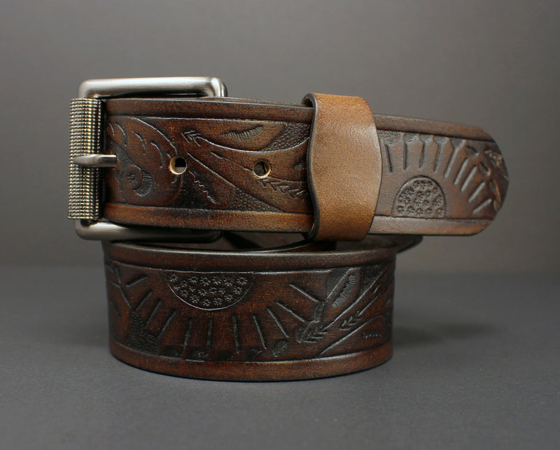 100% Horse Hide Full-Grain Leather Belt