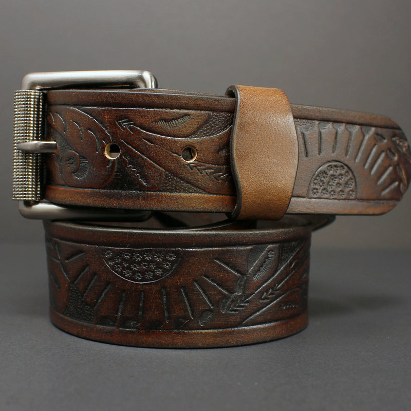 100% Horse Hide Full-Grain Leather Belt