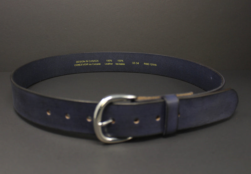 100% Horse Hide Full-Grain Leather Belt