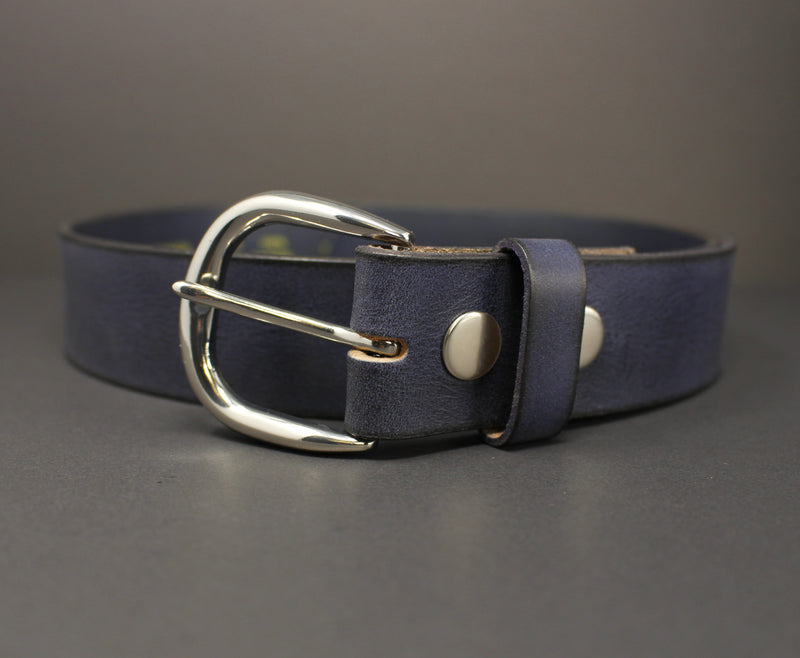 100% Horse Hide Full-Grain Leather Belt