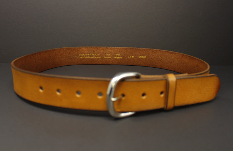100% Horse Hide Full-Grain Leather Belt