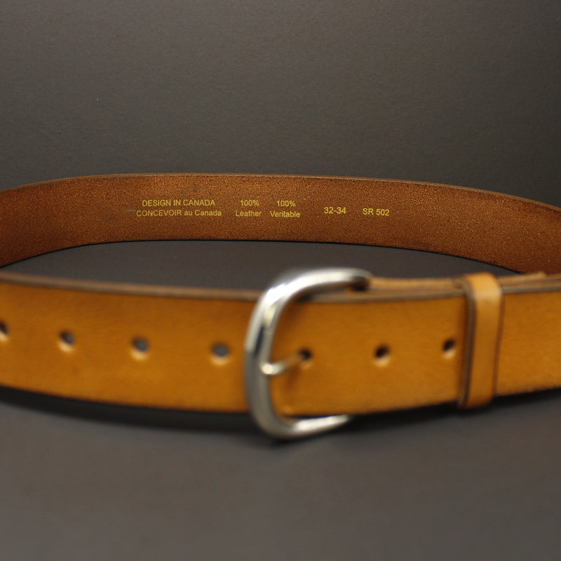 100% Horse Hide Full-Grain Leather Belt