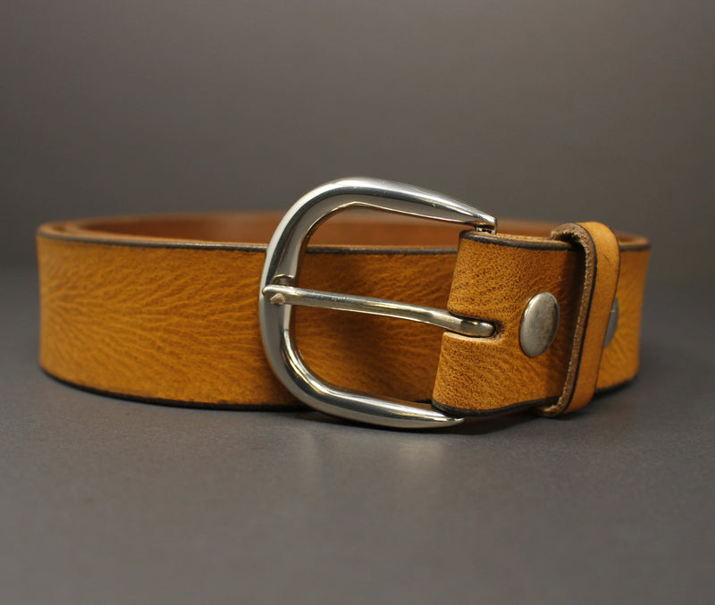 100% Horse Hide Full-Grain Leather Belt