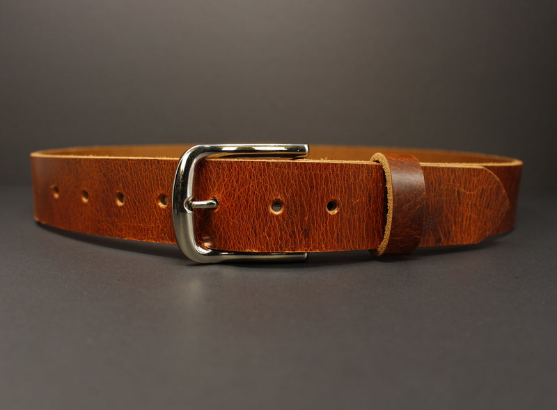 100% Horse Hide Full-Grain Leather Belt