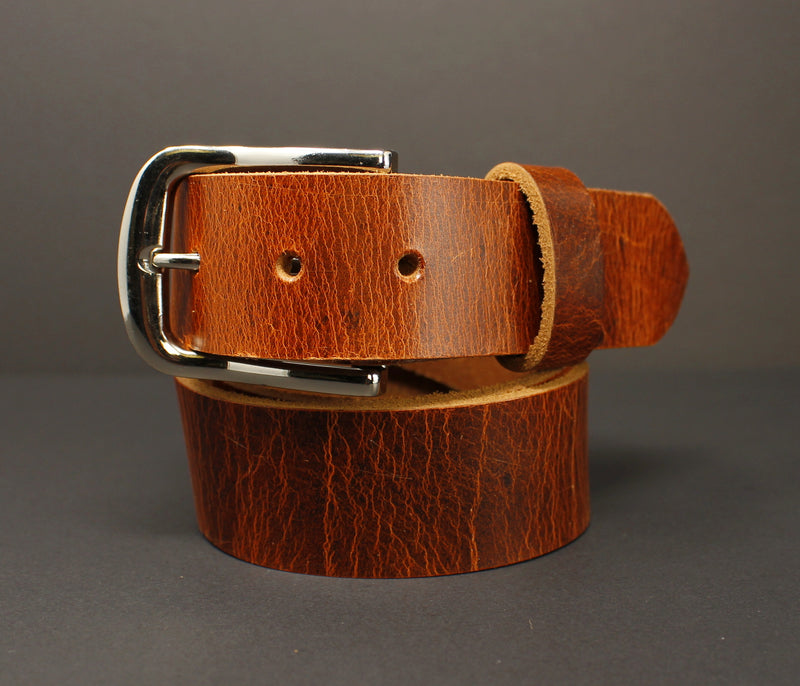 100% Horse Hide Full-Grain Leather Belt
