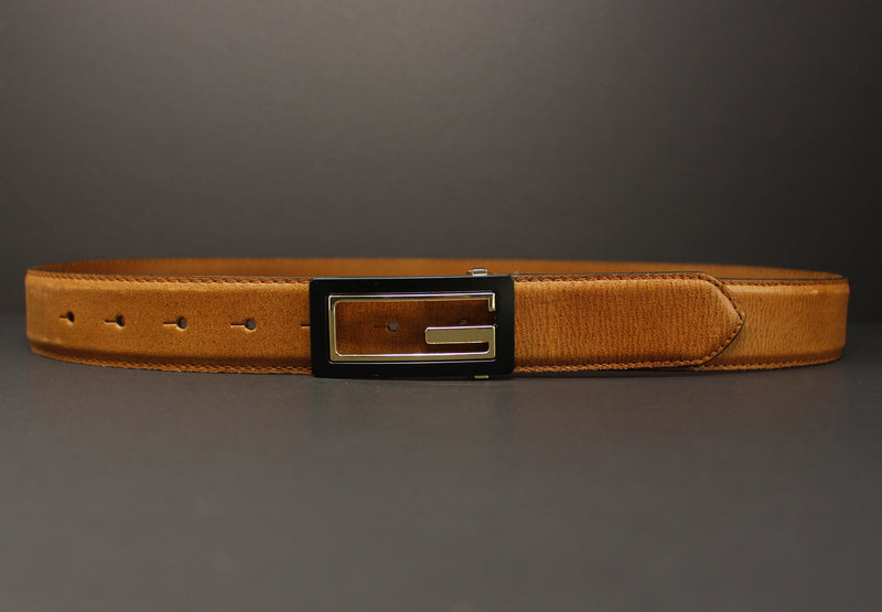 100% Cow Hide Full-Grain Leather Belt