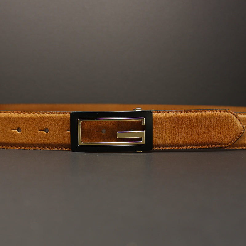 100% Cow Hide Full-Grain Leather Belt