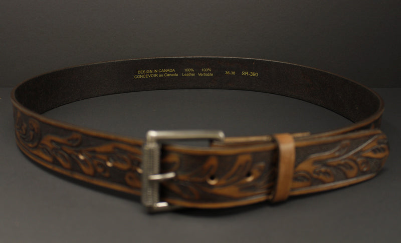 100% Horse Hide Full-Grain Leather Belt