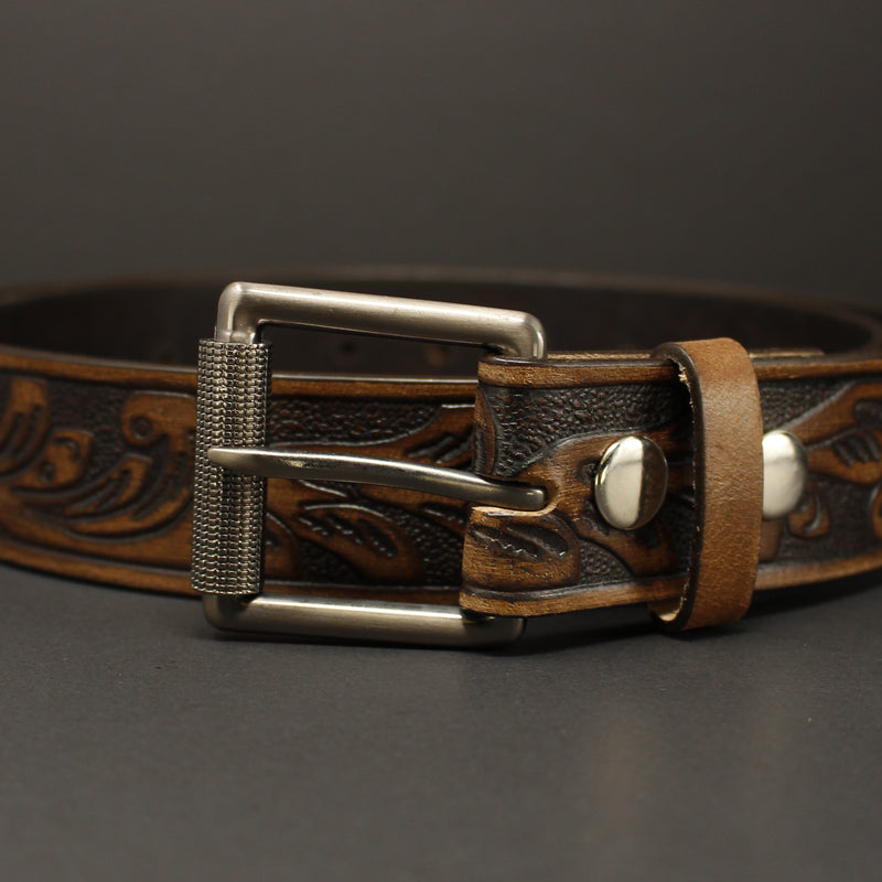 100% Horse Hide Full-Grain Leather Belt
