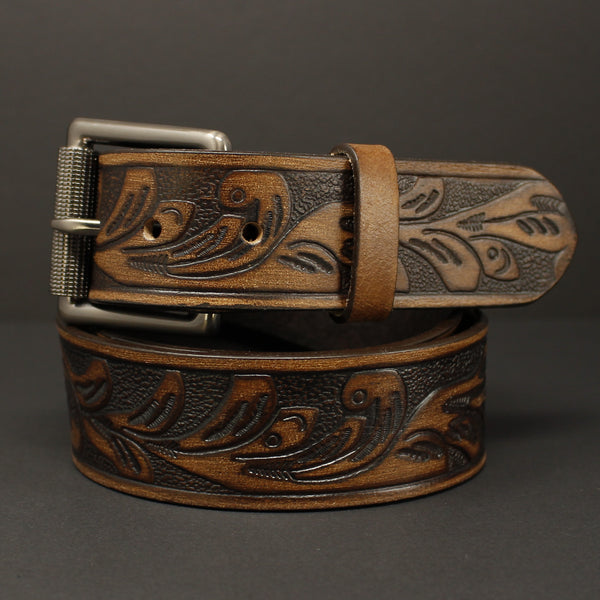 100% Horse Hide Full-Grain Leather Belt