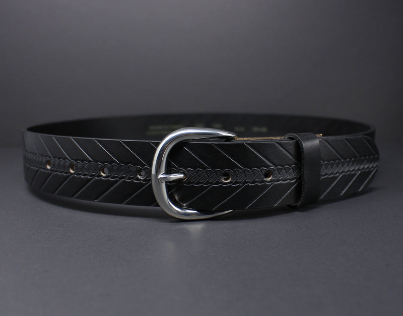 100% Horse Hide Full-Grain Leather Belt