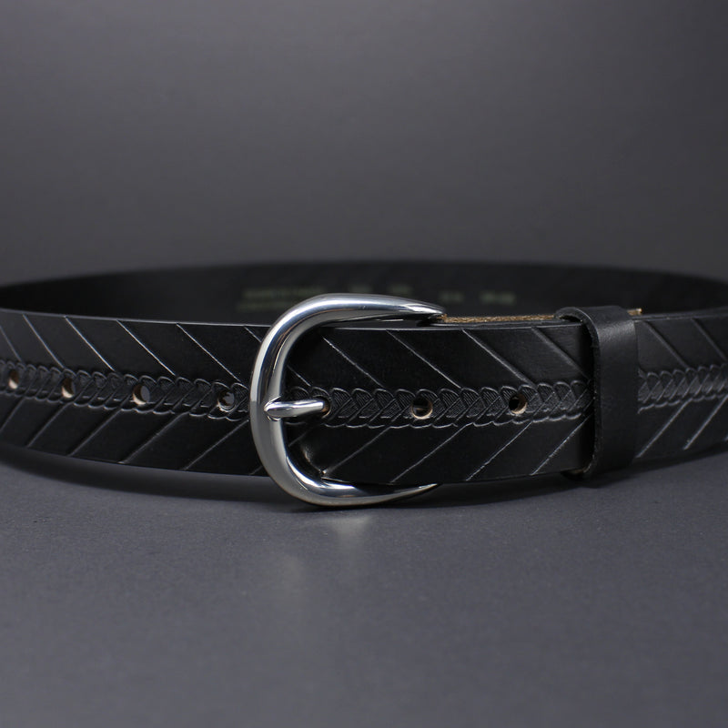 100% Horse Hide Full-Grain Leather Belt