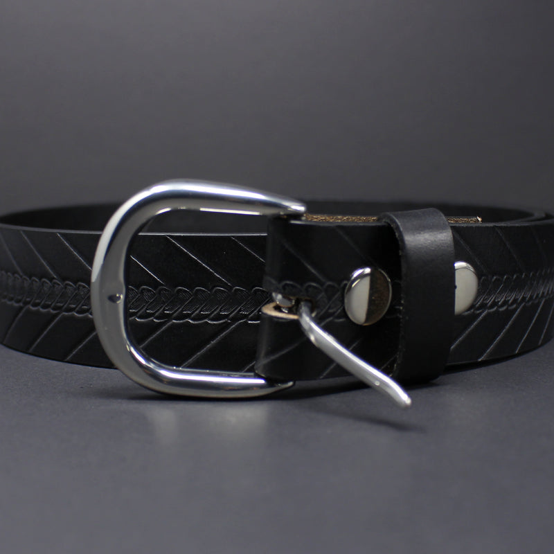 100% Horse Hide Full-Grain Leather Belt