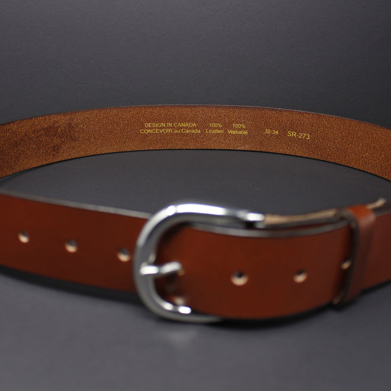 100% Horse Hide Full-Grain Leather Belt
