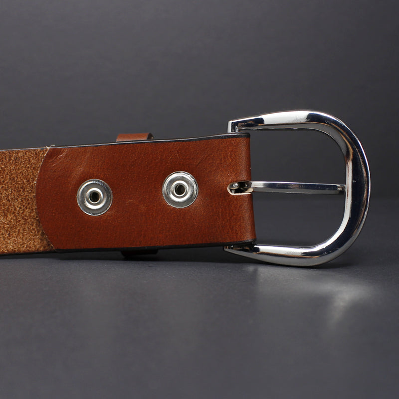 100% Horse Hide Full-Grain Leather Belt