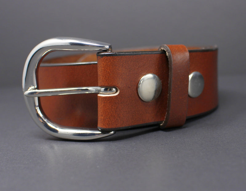 100% Horse Hide Full-Grain Leather Belt