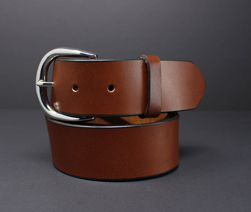 100% Horse Hide Full-Grain Leather Belt